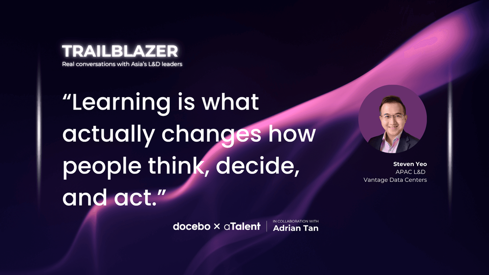Training Gets You In the Room. Learning Changes What You Do There.