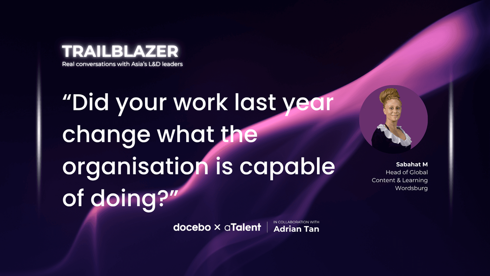 Did Your Work Last Year Change What the Organisation Is Capable of Doing?