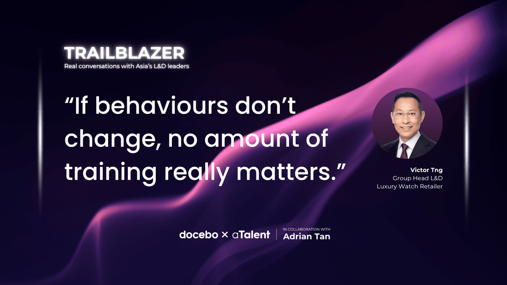 If the Behaviour Doesn't Change, the Training Didn't Work.